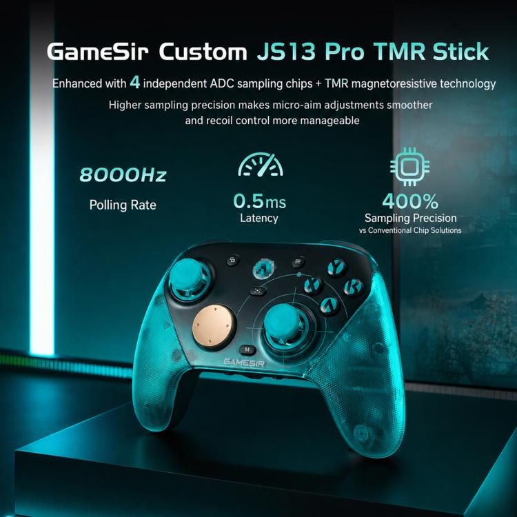 GameSir G7 Pro 8K Aimlabs Edition Tri-Mode Wireless Game Controller, G7 Pro 8K Aimlabs Edition